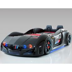 Дитяче ліжко машина BMW VIP black 190х90 см
